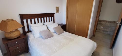 Postel nebo postele na pokoji v ubytování Rincón del Salar