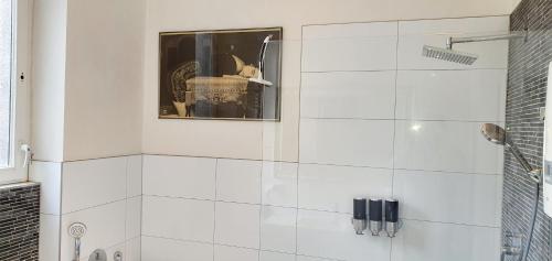 Koupelna v ubytování gemütliches Privatzimmer in Mannheims Stadtmitte