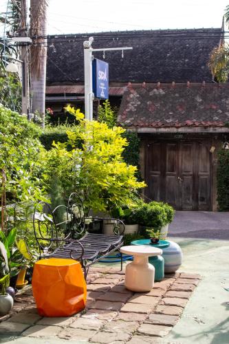 Zahrada ubytování Sida Hostel