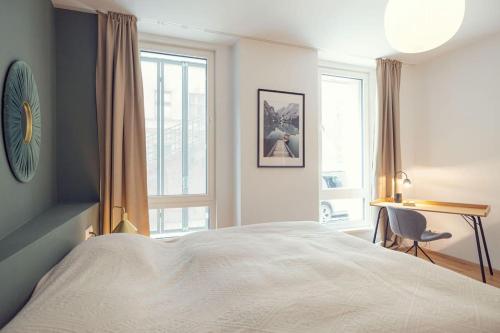 Posteľ alebo postele v izbe v ubytovaní Ideal for Families & Mid-Term-Stays