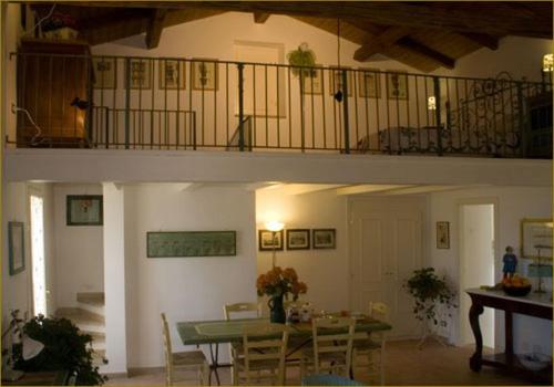 Posezení v ubytování Il Bruco appartamenti in b&b