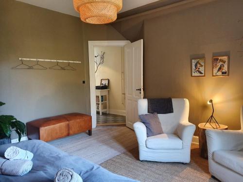 Posezení v ubytování Edelsminde Bed & Breakfast