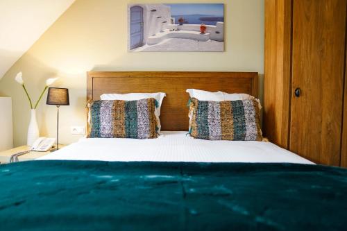 Hotel de Flandre Ghentにあるベッド
