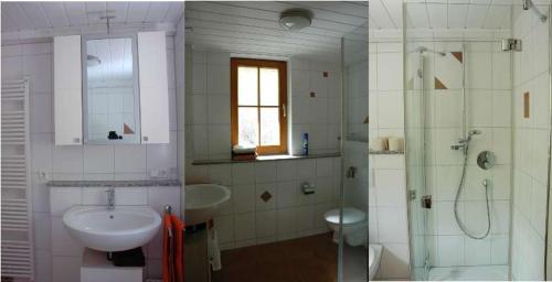 Et badeværelse på Haldenschwarzhof