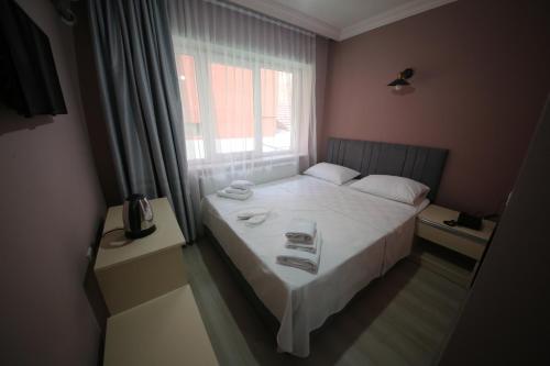 Ліжко або ліжка в номері Stay Inn Edirne