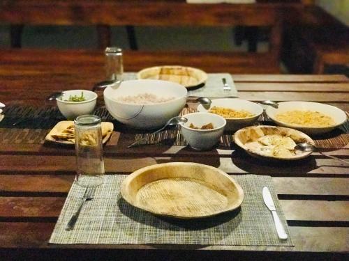 Comida en o cerca de este hostal o pensión