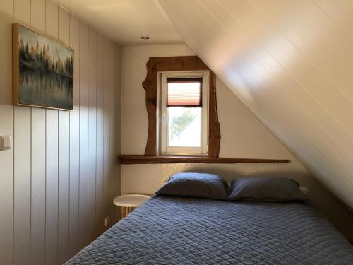Кровать или кровати в номере Rohu Külaliskorter
