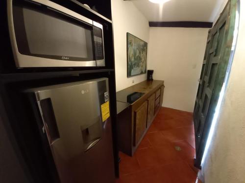 Η κουζίνα ή μικρή κουζίνα στο Casa del Manchén