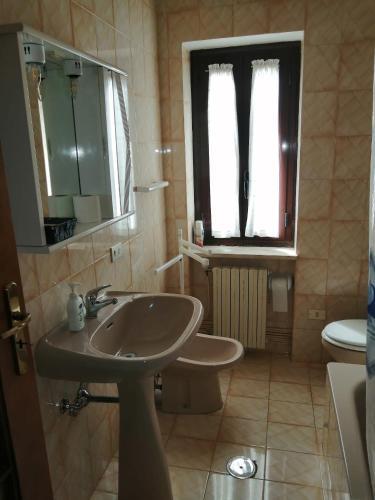 Koupelna v ubytování Casa Vacanze LIBECCIO Free private parking