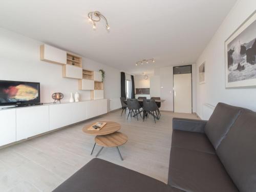 Uma área de estar em Apartment Residentie Astrid-6 by Interhome
