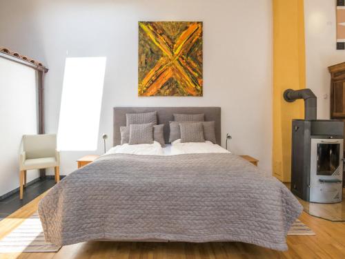 Una cama o camas en una habitación de Apartment Falkenhorst by Interhome