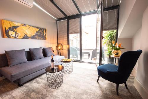 Гостиная зона в Dosso Dossi Hotels Laleli