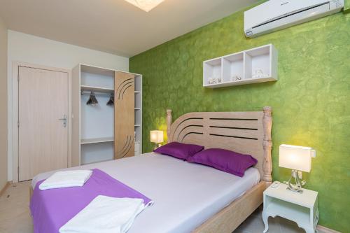 Katil atau katil-katil dalam bilik di Solero