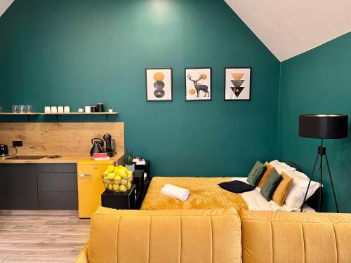 Kuchyňa alebo kuchynka v ubytovaní MK Hornik Apartament