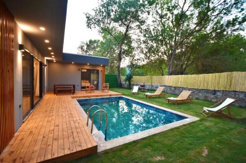 Kép Riva - Kayaköy de 2+1 Tatil Villası szállásáról Fethiyében a galériában