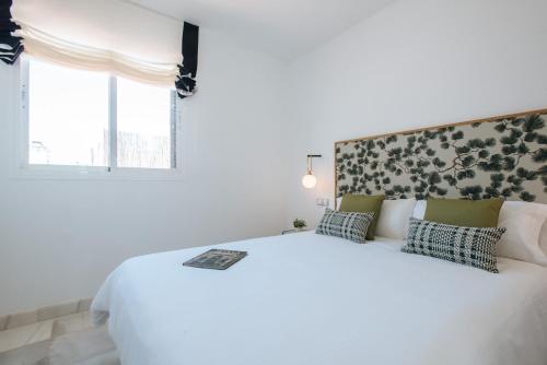 Posteľ alebo postele v izbe v ubytovaní Redes Suite Apartment with Terrace