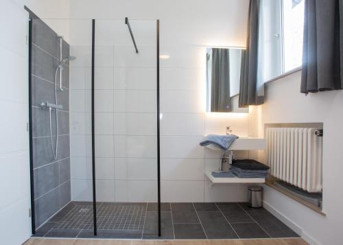 Een badkamer bij Alte Schule Züschen-Winterberg
