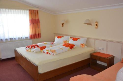 Postel nebo postele na pokoji v ubytování Haus Panorama