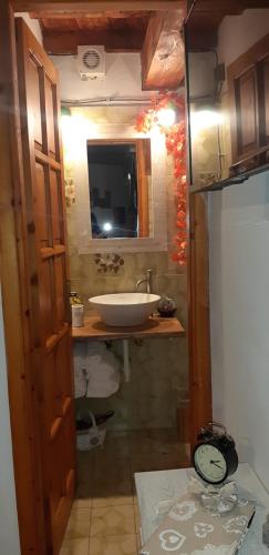 Kúpeľňa v ubytovaní Ca' du Barbè: tra le Alpi e il Mare