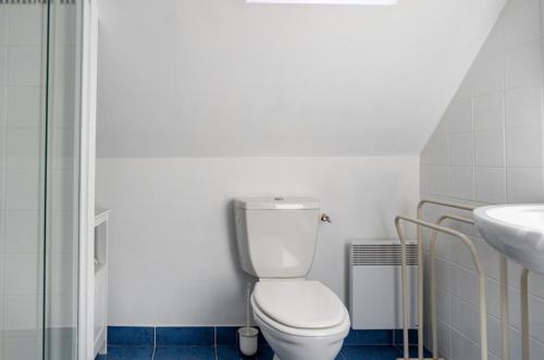 Et badeværelse på Gîte La Cormorandière