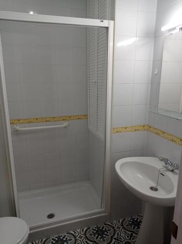 Ванная комната в Fernan Caballero