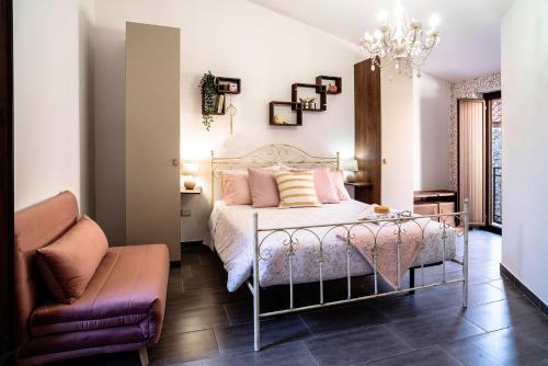 Postel nebo postele na pokoji v ubytování B&B Porta Soprana