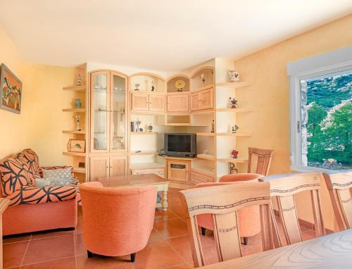 Гостиная зона в Casa Rural La Nava del Concejo