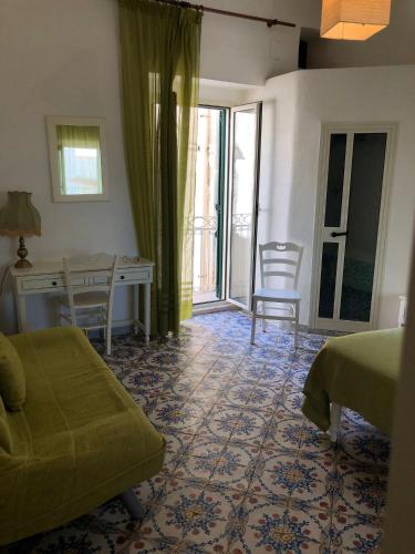 Χώρος καθιστικού στο Rocca Sul Mare Hotel