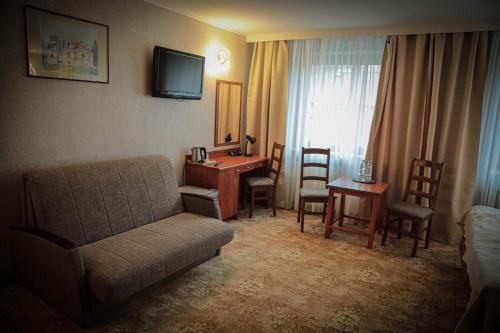 Μια τηλεόραση ή/και κέντρο ψυχαγωγίας στο Hotel Przepióreczka
