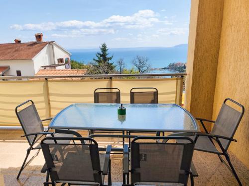 A balcony or terrace at Seaview apartment Lea