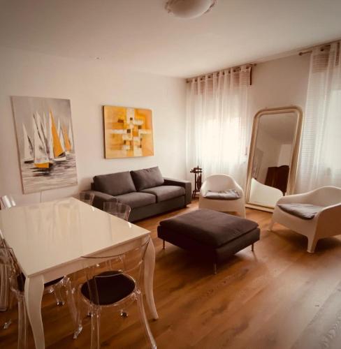 Area soggiorno di Mutti Stay apartments