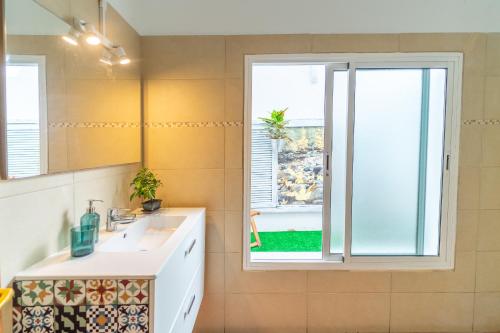 Koupelna v ubytování Un Lugar House Canteras - Coliving