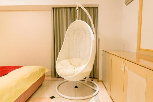 Een badkamer bij Hotel Lotus Morioka -Adult Only