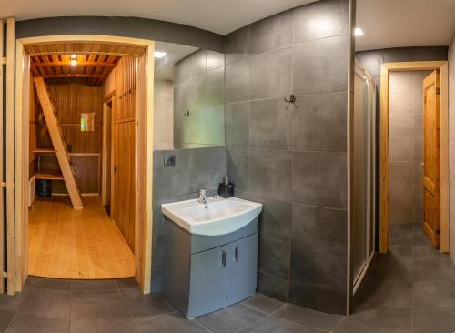 Kúpeľňa v ubytovaní Holiday house with sauna