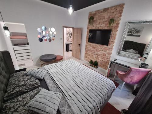 Μια τηλεόραση ή/και κέντρο ψυχαγωγίας στο Premium class Apartmant - free parking