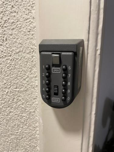 a close up of a switch on a wall at Premium class Apartmant - free parking in Zadar
