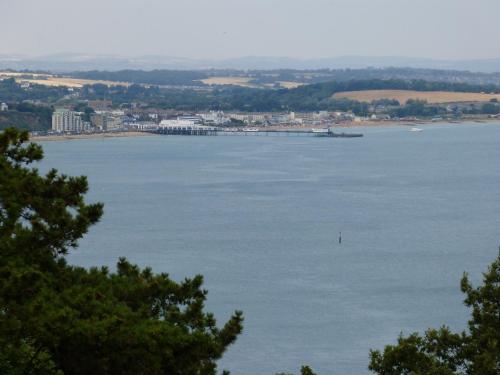 a view of a large body of water at Sea View in Shanklin