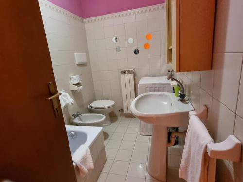 Koupelna v ubytování Casa Romeo