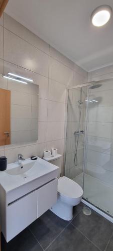 Ванная комната в CASA DA TECEDEIRA