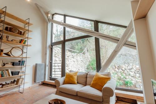 Гостиная зона в Boutique apartments