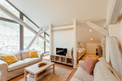 Телевизор и/или развлекательный центр в Boutique apartments