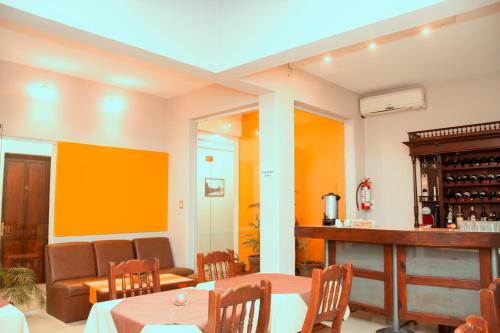 Lounge nebo bar v ubytování Hotel Argon