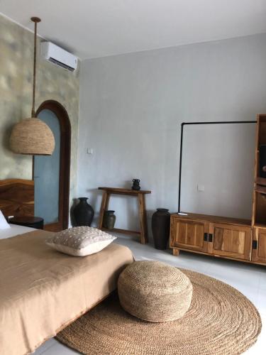 Katil atau katil-katil dalam bilik di Nagara Boutique Hotel