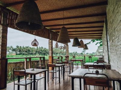 Restoran atau tempat lain untuk makan di The Sawah Resort & Villa