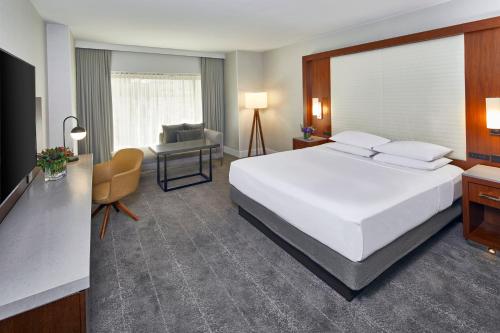 Postel nebo postele na pokoji v ubytování Hyatt Regency Atlanta