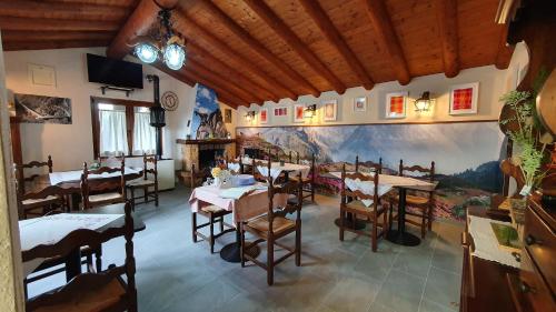 Restaurace v ubytování BnB "A la Crus"