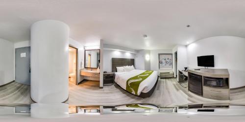 Postel nebo postele na pokoji v ubytování Quality Inn & Suites Richardson-Dallas