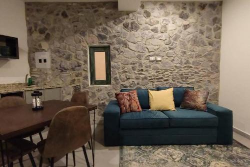 Χώρος καθιστικού στο La solitudine di Anquiato