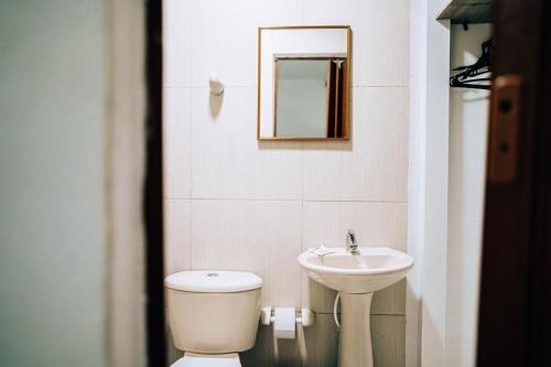 Koupelna v ubytování Neos Hotel Cartagena