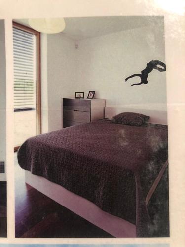 A bed or beds in a room at Ubytování ve Vile